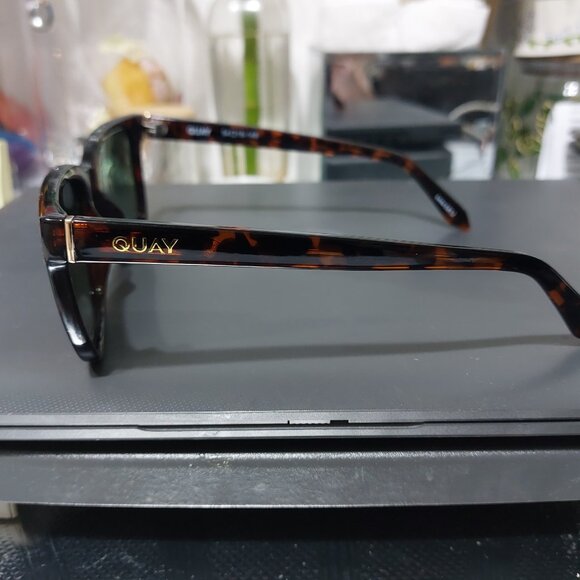 Quay Australia Sunglasses Tortoise Trendy Stylish Chic Summer Shades - Picture 8 of 11